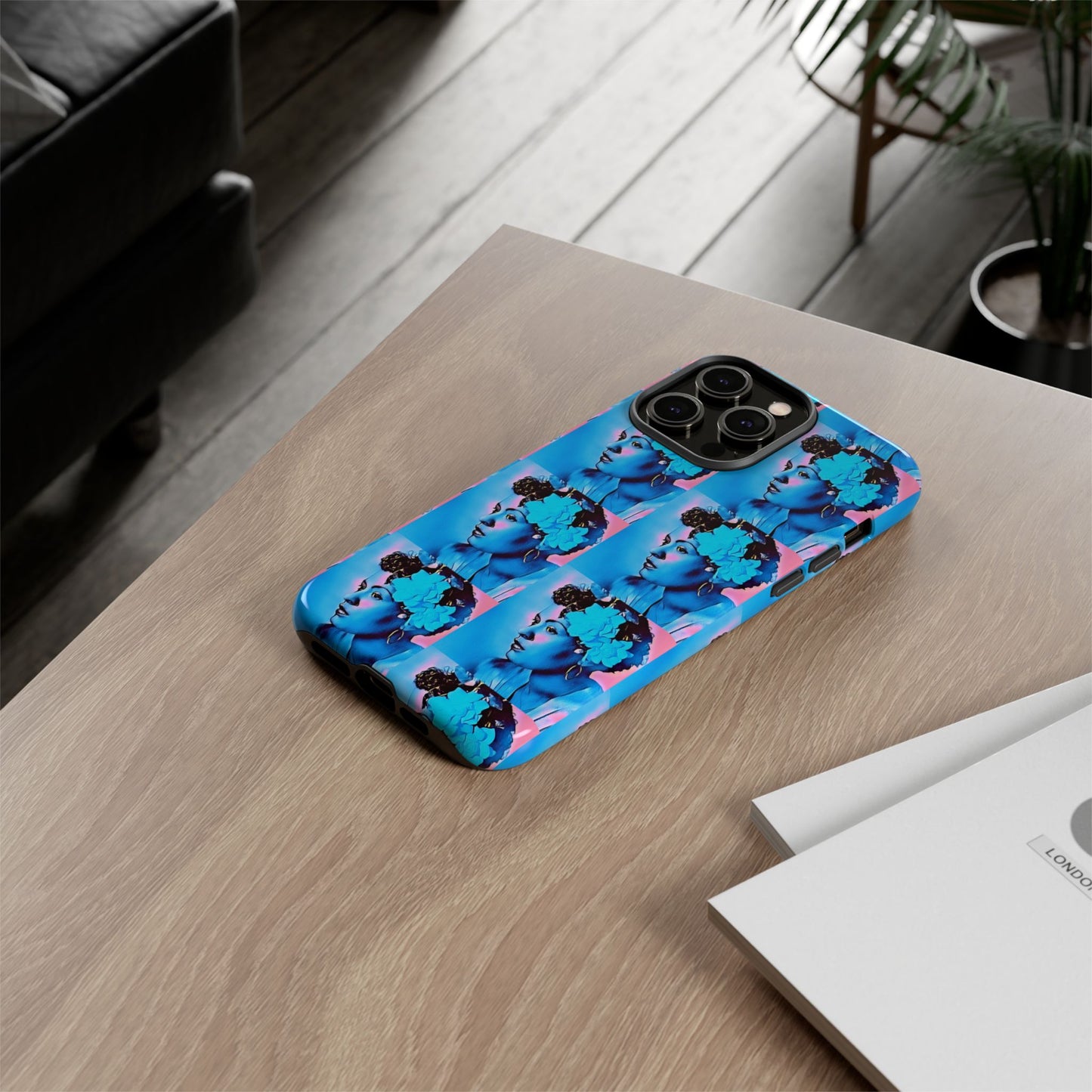 Billie Holiday Cotton Candy Phone Case