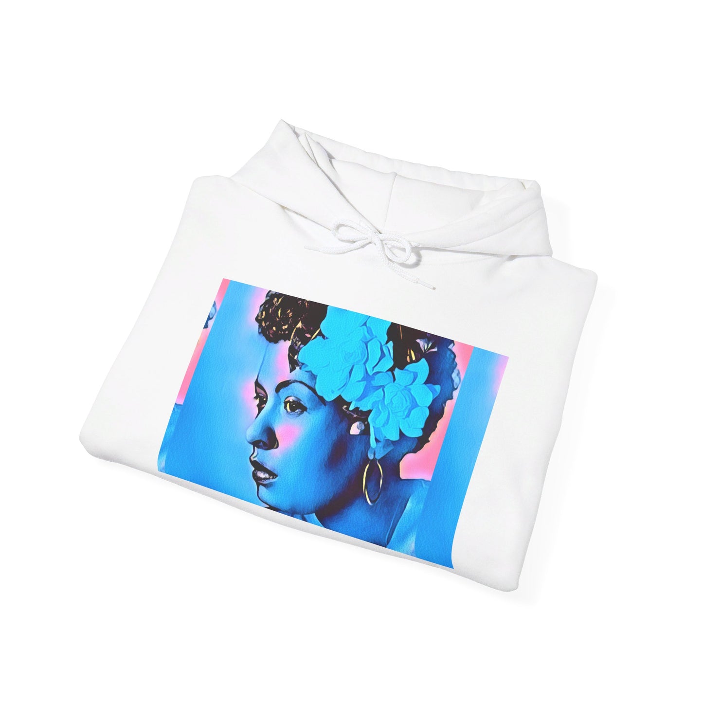 Billie Holiday Cotton Candy Hoodie