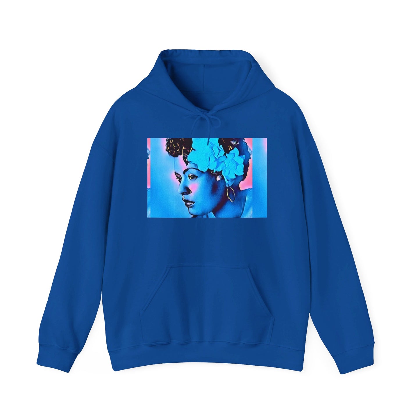 Billie Holiday Cotton Candy Hoodie