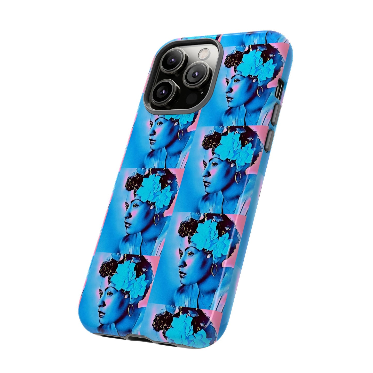 Billie Holiday Cotton Candy Phone Case