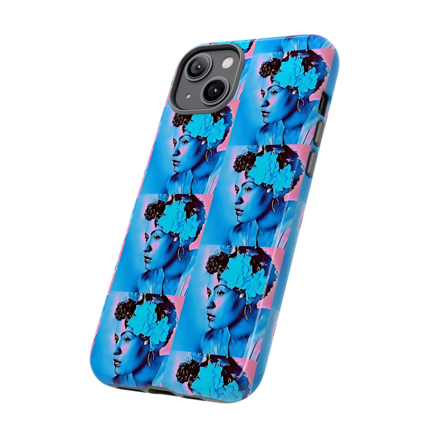 Billie Holiday Cotton Candy Phone Case