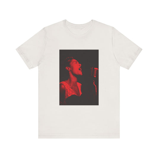 Billie Holiday in Red T-Shirt BOGO