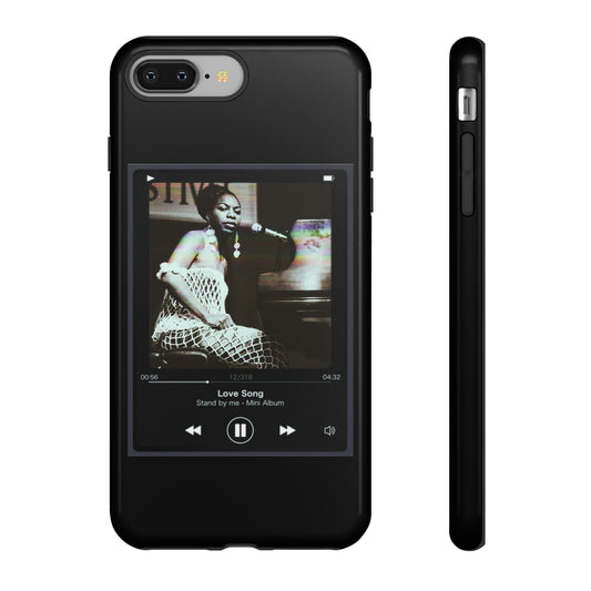 Nina Simone Press Play iPhone Case